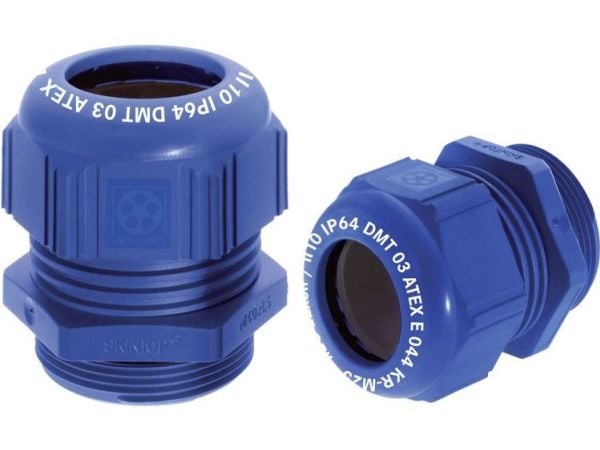 Lapp SKINTOP 54115415, Blå, Elastomeeri, Polyamidi, 50 stk, M16, IP68, -20 - 80 °C