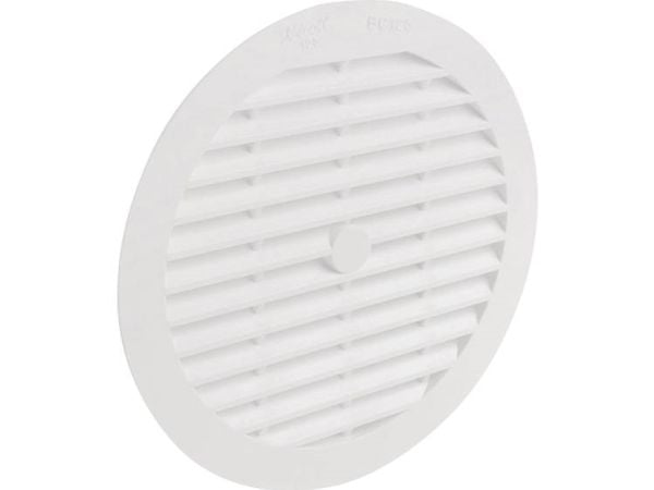 Wallair N32921 avtrekksgitter i plast for rørdiameter 12,5 cm