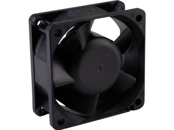 Wallair aksialvifte 12 V/DC 39,95 m³/h 60 x 60 x 25 mm