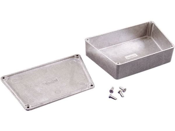 Hammond Electronics 1590TRPCBK universal-kapsling 151.02 x 95 x 39 aluminium sort 1 stk