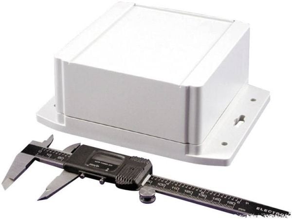Hammond Electronics 1555NF42GY universal-kapsling 120 x 120 x 62 ABS lys grå 1 stk