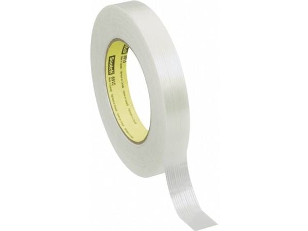 3M Filamenttiteippi (L x S) 55 m x 18 mm Läpinäkyvä 8915 Filamenttiteippi, irrotettava ilman jäämiä (70-0061-5843-3)