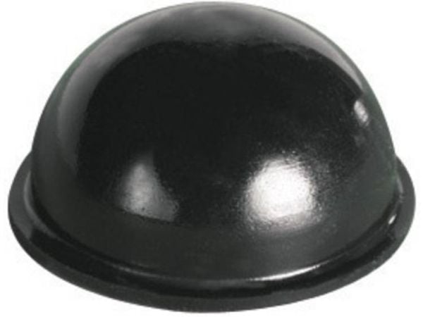 PB Fastener BS-08-BK-R-7 chassiføtter selvklebende rund sort (Ø x H) 17,8 x 9,6 mm 7 stk