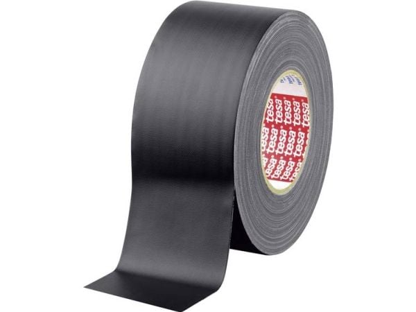 TESA 53949, Musta, Sulkeminen, Värikoodaus, Kiinnittävä, Kautsu, Metalli, PVC-muovi, Puu, Tasainen, 2 N/cm