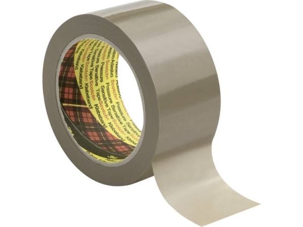 3M Scotch® förpackningstejp 6890 PVC brun 66 m × 50 mm (1 rulle) (KT-0000-0003-6)