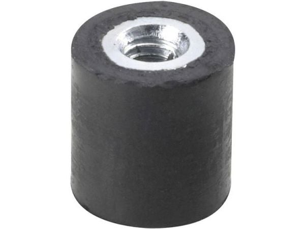 PB Fastener 111438 vibrationsdämpare/bufferfot invändig gänga M6 höjd 20 mm 1 st