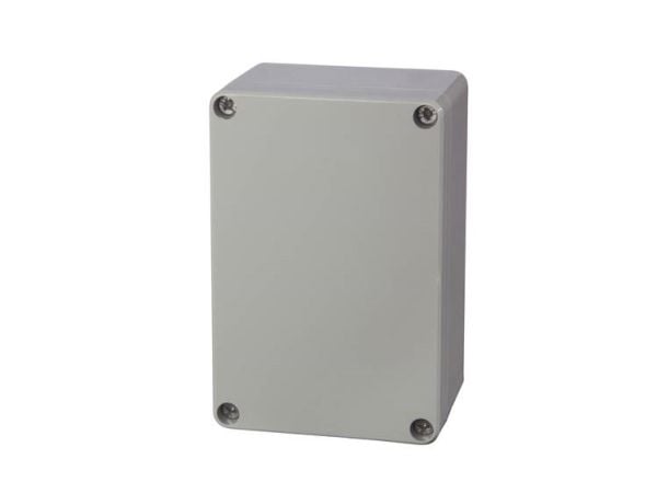 FIBOX Montageboks Polycarbonat 80 x 120 x 55 mm med gråt dæksel IP 66 og IP 67 Euronord series