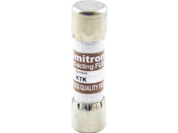 Bussmann by Eaton KTK 0,5 A finsäkring Ø10,3 x 38 mm 600 V snabb (1 st)