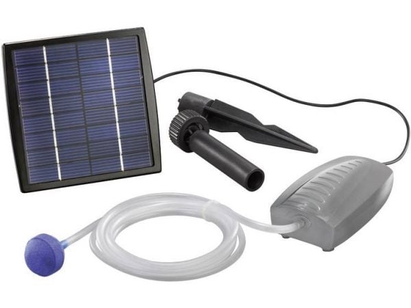 Esotec 101870 Solar AIR-S Solar solcelledrevet vannpumpe for oksygenering av dammer 120 l/h