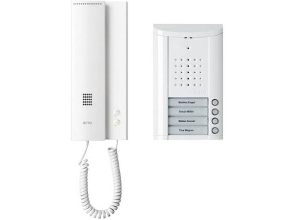 Ritto 1841470, Koblet med ledninger (ikke trådløs), Hvit, Vegg, AC/DC, AC/DC, 0 - 40 °C