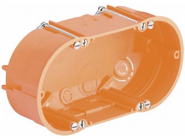 Kaiser Elektro 9062-02 Hulvæg--dobbelte-enheder-tilslutningsdåse (Ø x T) 68 mm x 47 mm 1 stk