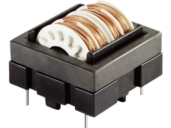 Schaffner EH24-4,0-02-0M5 Bullerfilter 250 V/AC 4 A 0,5 mH (L x B x H) 24 x 24 x 20 mm 1 st