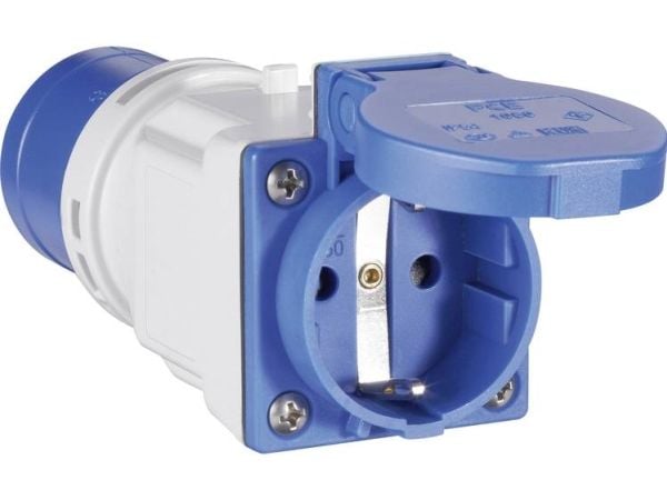 Sovitin CEE 230V/3-napainen 16A - SCHUKO 16A
