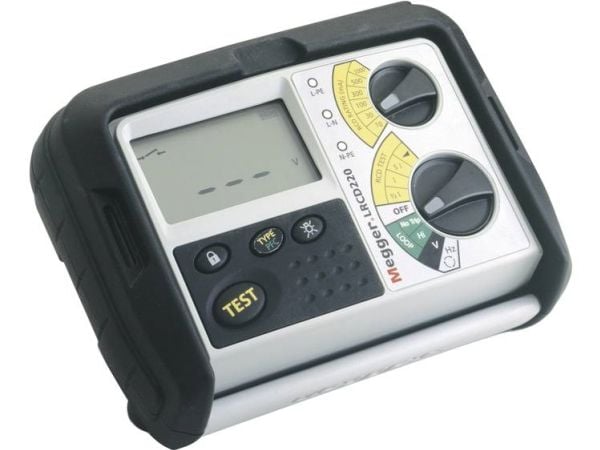 Megger LRCD220-DE-SC Asennustesteri VDE-standardi 0413