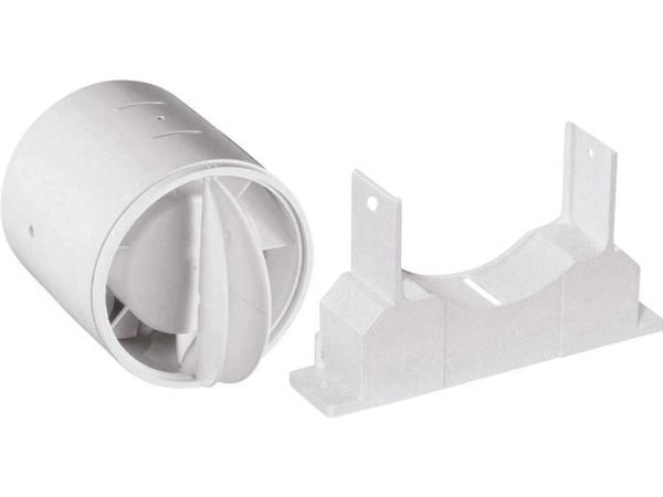 Wallair N40819 passer for rørdiameter 10 cm hvit