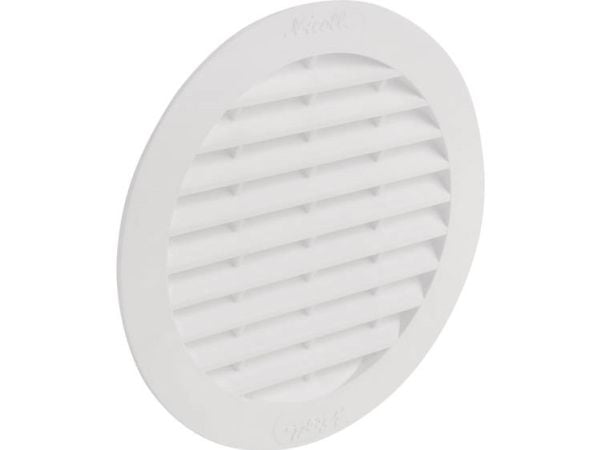 Wallair N32909 avsugingsgitter i plast for rørdiameter 10 cm