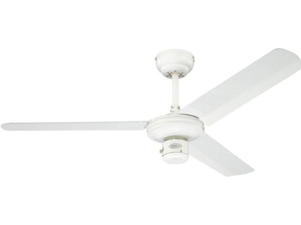 Westinghouse Industrial loftsvifte 52 W (Ø x H) 122 cm x 370 mm Hvit Winterdrift