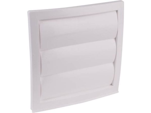 Wallair NW 125 ventilasjonsgitter i plast for rørdiameter 12,5 cm