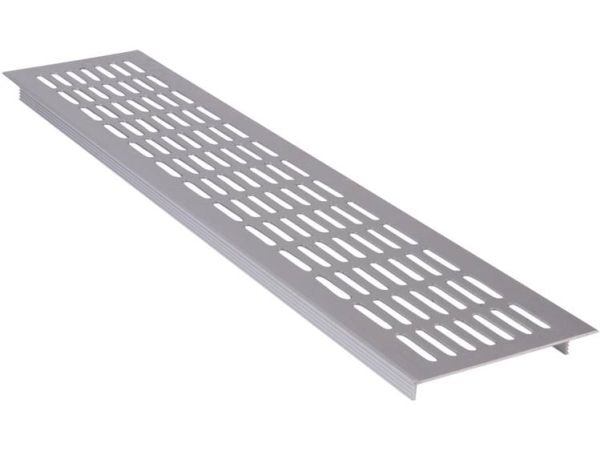 Wallair metallgitter Sølv 480×100×16 mm N35847