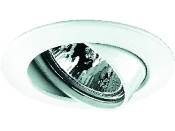 Paulmann 17953 premium innbyggingsring halogen GU5.3 50 W - hvit