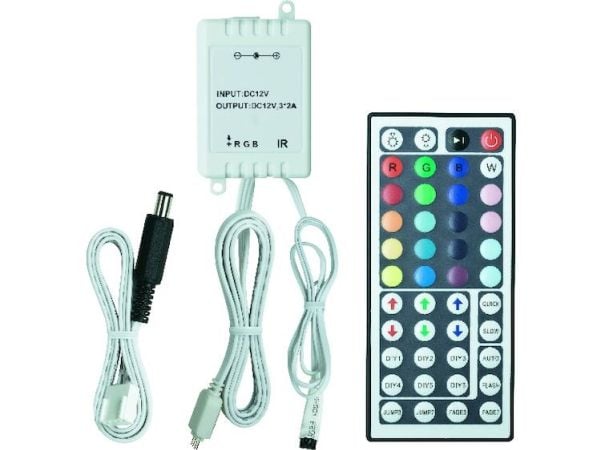 Paulmann 70202, Kontroller, Sort, Hvit, Plast, 60 W, 12 V, 35 mm