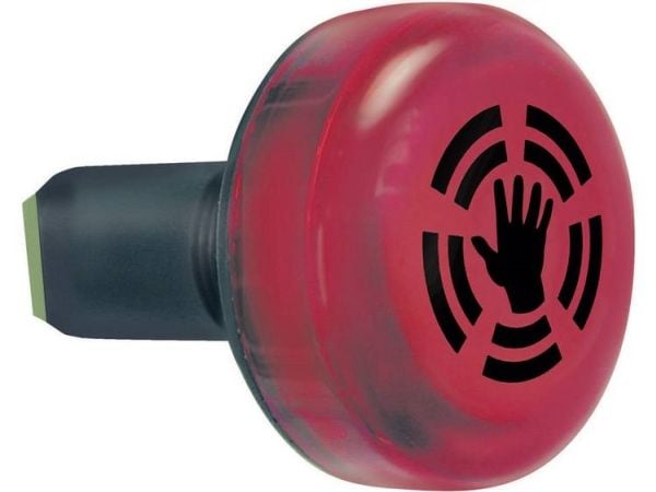 Werma Signaltechnik Kombi-signalgiver LED 450.100.55 Rød Konstant lys 24 V/DC 80 dB