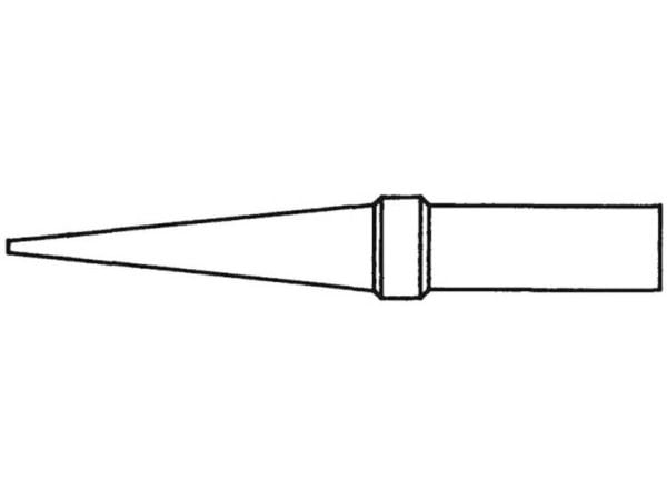 Weller 4ETOL-1, Loddespiss, Weller, 1 stykker, 0,8 mm, 43,5 mm