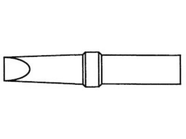 Weller 4ETE-1, Loddespiss, Weller, WEP 70, Rustfritt stål, 1 stykker, 5,6 mm