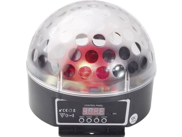 DMX LED-effektspotlys LED BC-6 Antall lysdioder 5 x 3 W (51918806)