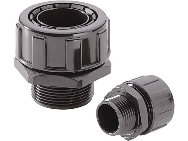 Lapp SILVYN MPC-M, Liitinliitos, Musta, Muovi, Metrinen, M16x1.5, IP65