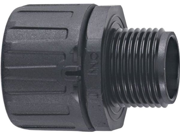 LAPP 55506315 SILVYN® FPAG-M16x1.5/1 Letkuliitin Musta M16 suora 1 kpl