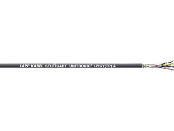 Lapp 0066205, Pienjännitekaapeli, Harmaa, Polyvinyylikloridi (PVC), 0,14 mm², -40 - 80 °C, EAC,UKCA,UL,CE