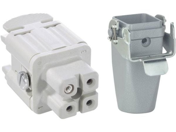 Lapp EPIC KIT H-A 3 BS MTGVB M20, Grå, Polyamid, Zink, Sølv, E75770 B437 IEC 61984, UL 1977, -40 - 100 °C, 1 stykker
