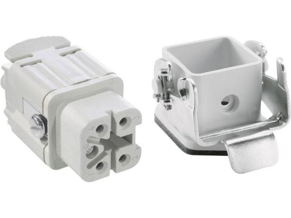 Lapp EPIC KIT H-A 4 BS AG, puristuspihdit, Skyl, 0,5 - 2,5 mm², 4 mO, 4 kV, 600 V
