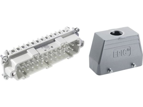 Lapp EPIC Kit H-BE 24 SS TG M25, Ruuvi, Upotus, M24, Kulta, 0.5 - 2.5 mm², 2 mO