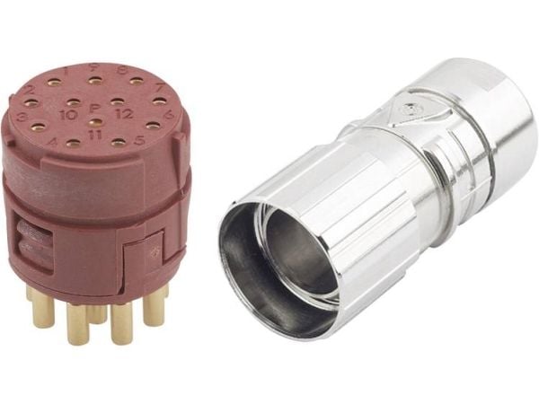 Lapp EPIC SIGNAL M23 KIT D6 12 POL, Puristus, Upotus, Kulta, 7 mm, 1,35 cm, 4 mO