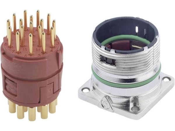 Lapp 75009707, M23 17-pin, Brun, Grå, 50 V, 7 A, 1 stykker