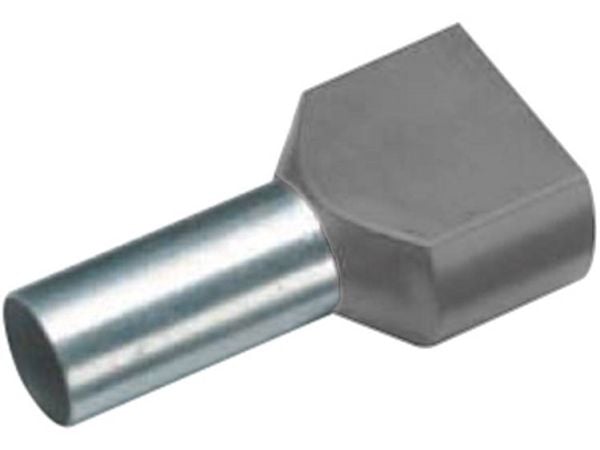 Vogt Verbindungstechnik tvilling kabelsko 1,5 mm² delvis isolerad röd 100 st 460408D