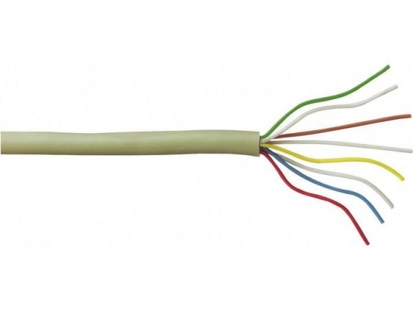 BKL Electronic 1507000/50 Puhelinkaapeli J-Y(ST)Y 2 x 2 x 0,60 mm Grå 50 m