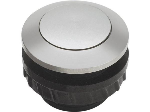 Grothe ringeknapp 1-felt 62002 aluminium 24 V/1,5 A (62002)