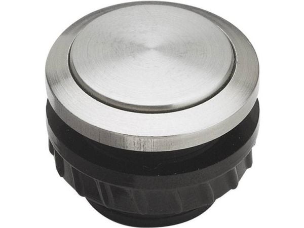 Grothe 62060 knapp svart rustfritt stål -20 til 60 °C 16,8 mm (62060)