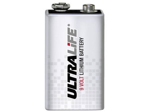 Ultralife U9VL-J-P 6LR61 9 V-blokkiakku Lithium 1200 mAh 9 V 1 kpl 1 kpl