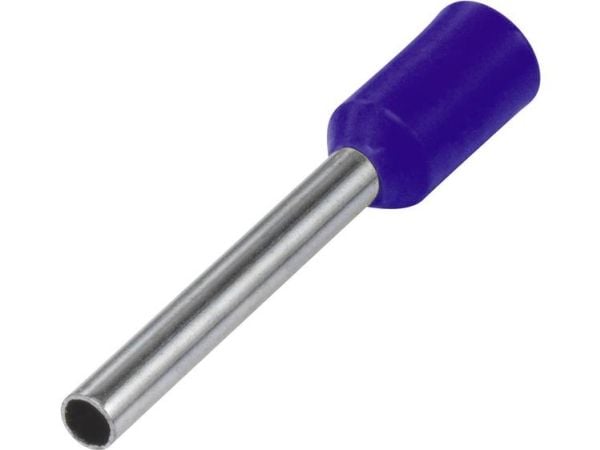 Vogt Verbindungstechnik 490912 Kaapelinsokka 16 mm² Osittain eristetty Sininen 100 kpl 100 kpl
