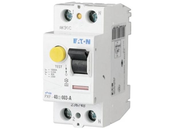 Eaton PXF-40/2/003-A, Vikavirtasuoja, 10000 A, IP20