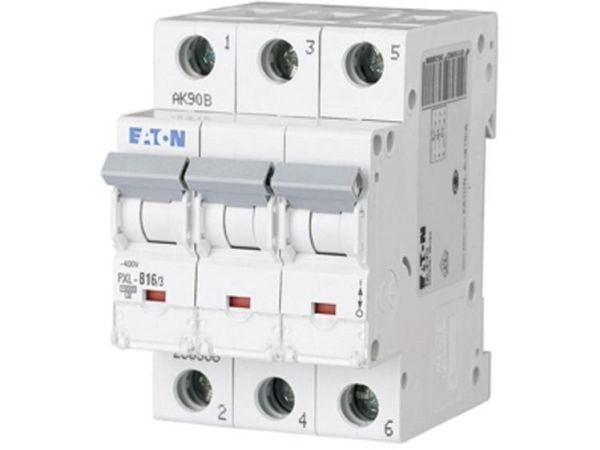 Eaton PXL-B16/3, Pienoiskatkaisija, Tyyppi B, 10000 A, IP20, 400 V