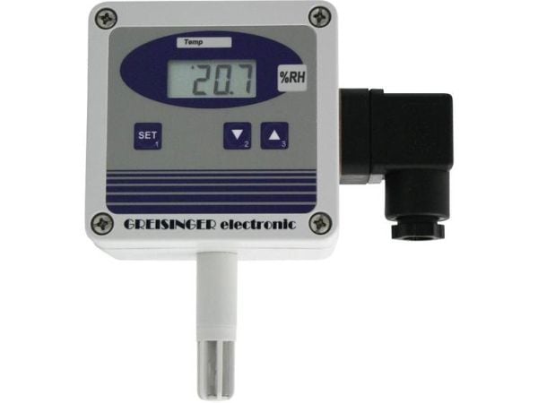 Greisinger GRHU-1R-MP luftfuktighetstransduser 0 % rF til 100 % rF, signalet kan fritt skaleres