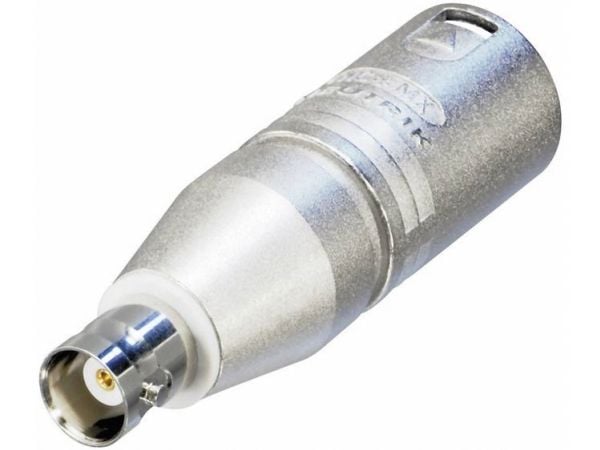 Neutrik XLR / BNC, XLR, BNC, Sølv