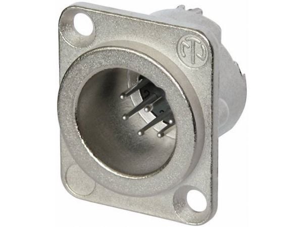Neutrik NC7MD-LX, XLR, Aluminium, Sølv/nikkel, IP40, 1 mm², 1500 V