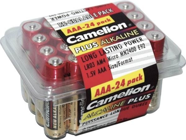 Camelion AAA batteri Plus LR03 Alkali-mangan 1250 mAh 1,5 V 24 stk