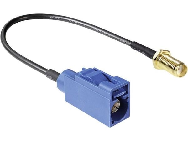 Delock - Antennekabel - FAKRA C-stikforbindelse hun til SMA hun - 20 cm - lajittelu